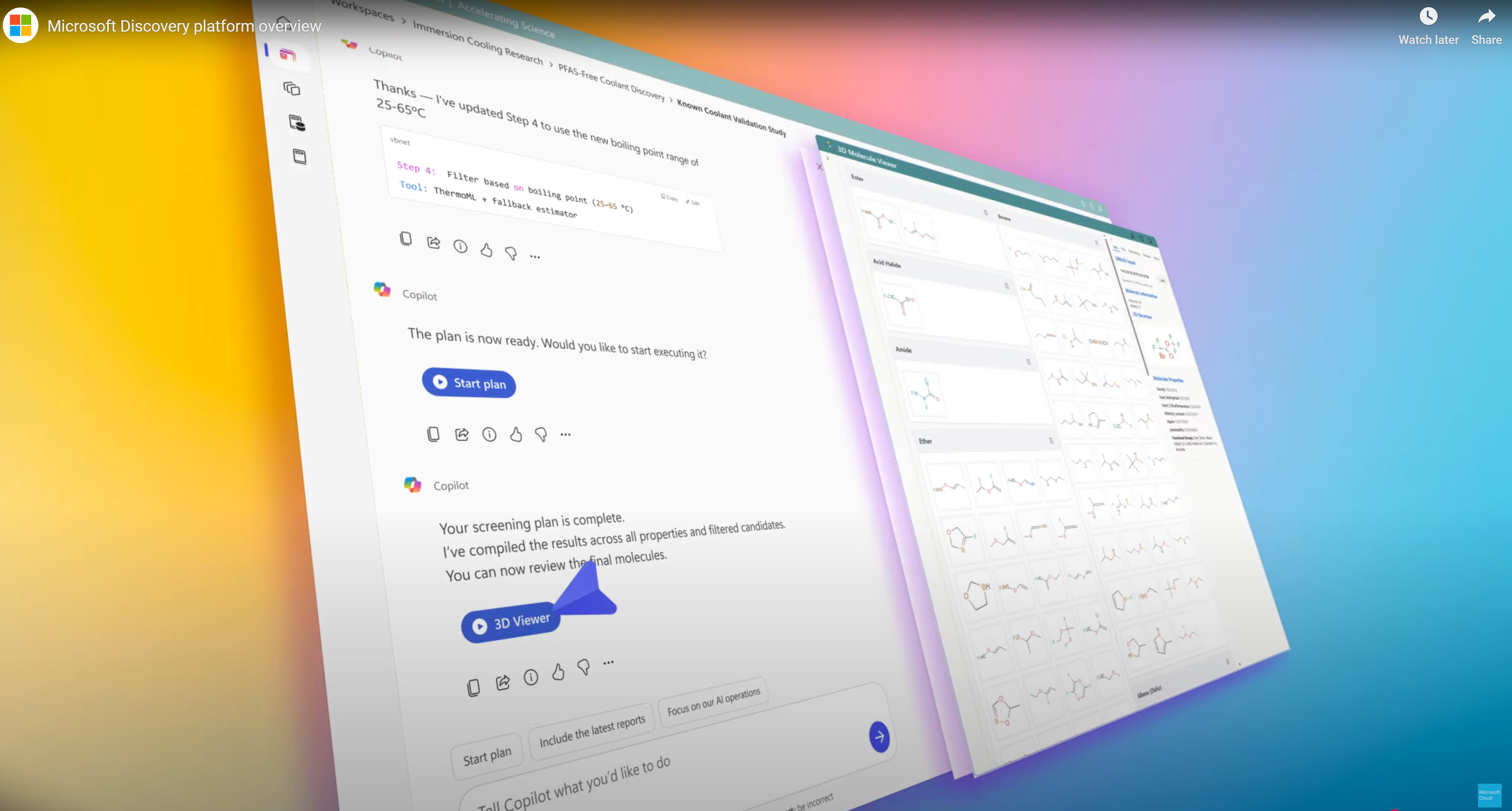 Microsoft Discovery (AI for Science)