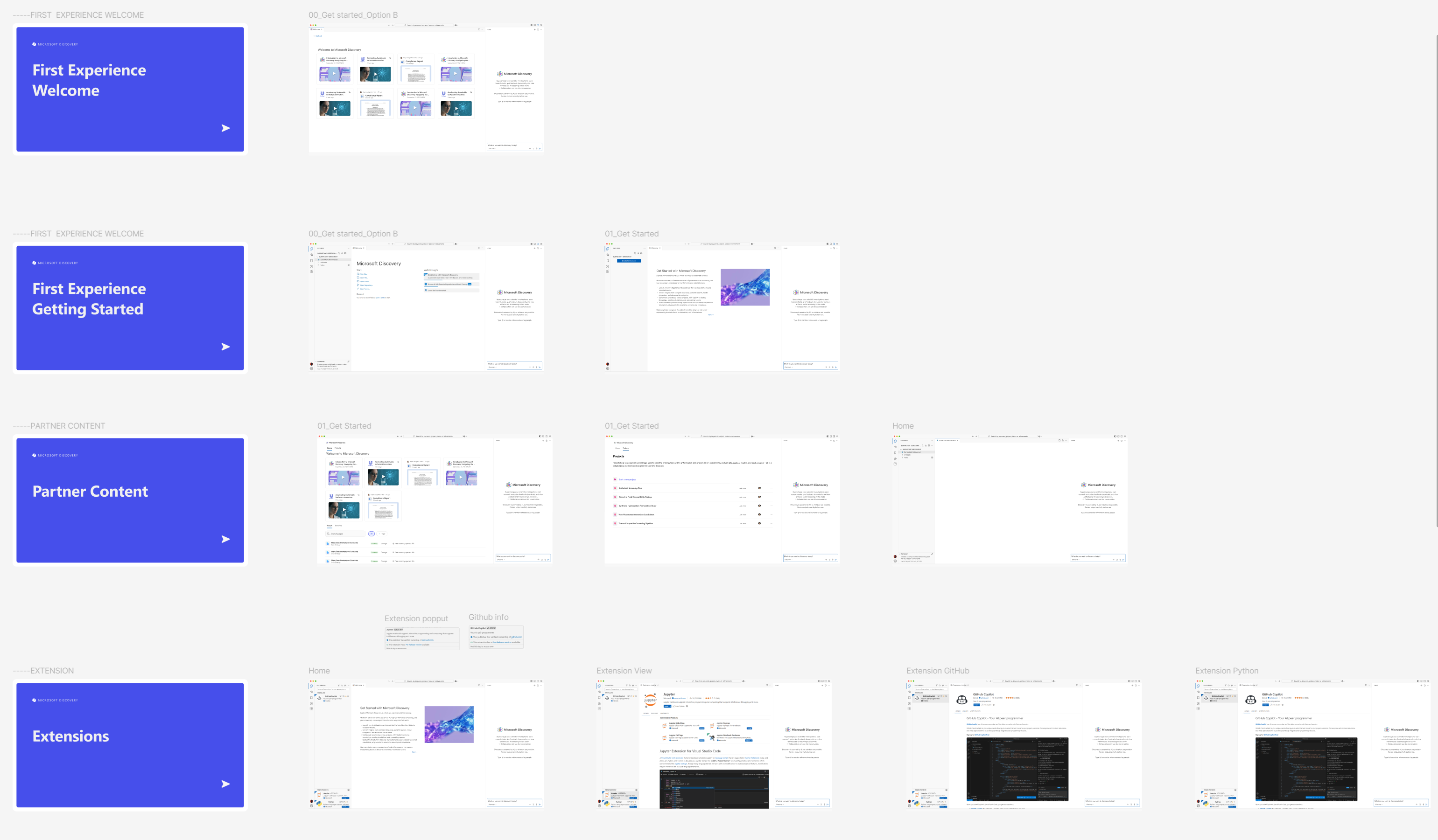 UI Mockups